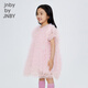 jnby by JNBY江南布衣童装木耳边网纱连衣裙公主裙蓬蓬裙演出服女童1O8G11380 687/淡粉 120cm