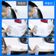 Yiquan car touch-up pen repair artifact self-spray paint scratch depth pearl white black car paint automatic special set white spray paint - complete tool kit + 450ml Hyundai