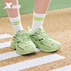 
XTEP (XTEP) [same model in the store] Meili sneakers women's shoes new thick sole versatile fashion casual shoes 9761 Jelly green 38