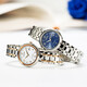 CITIZEN Eco-Drive Movement Blue Plate Steel Belt Fashion Casual Business Calendar Waterproof Women's Watch EW2690-81L