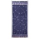 Dream selection thickened cotton door curtains, winter heat protection, wind protection, wind protection, cold protection, household bedroom living room air conditioner, cold protection, sound insulation, partition curtains, curtains, hole-punching fabric cotton door curtains, looking up at the starry sky-lace style, width 100cm, height 200cm, free middle pole
