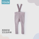 Youqi baby weightlifting pants spring and autumn large PP socks for men and women baby pantyhose infant high waist belly protection suspender socks off-white L recommended 1-3 years old