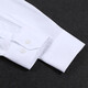 
MAILYARD/Melya long-sleeved shirt Business loose men's white versatile professional shirt 757 white plain tattoo 40
