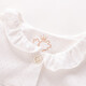 Rabbi spring and autumn children's T-shirt long-sleeved baby shirt girls long-sleeved thin jacket children's clothing off-white 59