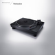 Technics SL-1500C direct-drive vinyl record player, vinyl record player, retro gramophone, built-in phono stage and included cartridge, high-quality HIFI series SL-1500C black
