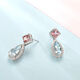 Avani 18K gold diamond aquamarine earrings women's diamond ruby tourmaline earrings