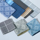 IFSONG Meisong Men's Handkerchief Pure Cotton Sweat-wiping Retro Handkerchief Sweat-Absorbent Square Handkerchief Three Packs for Men to Give to Elders Gift Box for Famous Family 3 Packs (PGZH001)