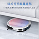 Klinsmann Klinsmann Sweeping Roboter Ultra-dünn intelligent vollautomatischer Haushaltsstaubsaugerreinigungsputz und Müßen integrierter Reinigungsgerät K196 Pink Körperstärke 5,7 cm High-End-Version
