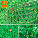 Qiyihang simulated lawn plastic artificial fake outdoor turf large grass belt indoor balcony decorative wall plant mat 40X60 large grass belt 6 flowers