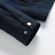 Romon 100% reine Baumwolljacke für Männer mittleren und jungen Menschen Frühlings- und Herbstmäntel für Workwear Casual Revers Daddy Anzug Herrenjacke Hemd