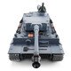 
Henglong German Tiger Metal Remote Control Tank Car Model Alloy Car Children's Toy Launch Smoking Sound Effect Boy 3818 Professional Upgraded Edition (Metal) 1800mAh Battery (25 minutes of driving)