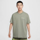 Nike (NIKE) men's T-shirt summer back label printed loose cotton thick shoulder short-sleeved top HF6172-133/main picture 170/88A/M
