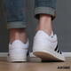 阿迪达斯 （adidas）休闲鞋男鞋2025夏季新款运动鞋防滑耐磨缓震时尚轻便百搭透气板鞋 AW3889 经典小白鞋 42