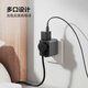 Bull (Bull) Bull Global Connect International Universal Conversion Conquitido Estándar estandarias estandarias estadounidenses de Estándar Europeo Australiano al Estándar Nacional Rusia Japón Dubai Tailandia Corea del Sur Travel USB Conversión de potencia Hocket [Global Connect] Conquitro de conversión Universal L10 Space Gray