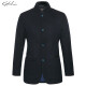/SATCHI Sachi Men's Easy Care Jacket Men's Autumn and Winter Fashion Slim Stand Collar Jacket Top Business Men's Jacket 814745029 Navy Blue 50