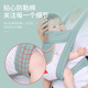 Aiyuanmei (aiyuanmei) baby strap baby out for simple front and rear dual-purpose front-held lightweight newborn baby-carrying artifact liberates hands Mint green breathable double net
