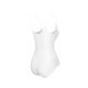 Fendice Shopping Mall Same Style Sling Swimsuit Female Cat Print Slim Fit One-piece Swimsuit with Breast Pad FS00122 Milky White CRM M