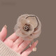QUAMER Fashion Temperament Camellia Brooch Japanese and Korean Ladies Model Silk Corsage Sweater Light Luxurious Corsage