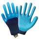 Xipu Xingyu A698 Youngaibao-Handschuhe Arbeitsschutz Kleber impregn, nicht glänzende, atmungsbekräftige Arbeitsschutzhandschuhe Xingyu 12 Paare von Versicherung halbhangend (versteckt blau) Tibetaner blaues Garn halbhanging l