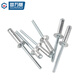 Guwanji 304 stainless steel countersunk head core-blind rivets, flat-head core-pulling rivets, open-type rivets and rivet accessories, M3.2x6 20 pieces, 304 material