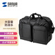 Sanwa Versorgung Computerbeutel tragbare wasserfeste Notebook-Beutel mit großer Kapazität Multifunktional Rucksack Männer One-Shoulder Aktentasche Schwarz 15,6 Zoll