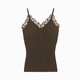 Henny Rue Suspender Damen-Spitzengürtel-Brustkissen Frauenweste doppelseitige pelzige Herbst und Winter warm warm schlanker Pass.