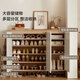 Lin's home door shoe cabinet new style indoor entrance cabinet shoe rack storage entrance cabinet integrated OV4N-C
