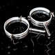 Xu ordered stainless steel pop-up pipe code water pipe hoop hanging code pipe clamp buckle PVC pipe rubber-coated drainage pipe fixed bracket piece 110mm stainless steel pop-up (welded) pipe code 1 pack