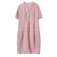 LEDIALYI (LEDIALYI) 2025 summer women's clothing new fashionable and fashionable middle-aged casual dress small mid-length skirt summer pink XL (recommended 135-145Jin [Jin equals 0.5 kg])