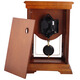 Seiko Japan Seiko hourly chime table clock living room bedroom office creative exquisite quartz clock solid wood clock brown