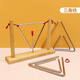 Xingbeixiang Triangle Iron Musical Instrument pour enfants Élèves de l'école primaire Kindergarten Professional Percussion Instrument Orf Triangle Bell Triangle Triangle Fer 5 pouces (longueur latérale 12,5 cm)