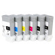 
Roewe Consumables are suitable for Canon IPF671 771 681 686 PFI-8107 Plotter Printer Ink Cartridge 6 colors set (without chip)