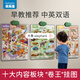 Leleyu (Leleyu) Früh Bildung Audio Upgrade Post Diagramm Kinderspielzeug Baby Erleuchtungspunkt Lesen kognitiver Kartengeburtstagsgeschenk -Anerkennung Nummer