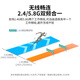 Fengyingzi 5G беспроводная сетевая карта Wi-Fi6 Антенна 2,4 г/5,8 г двухдиапазон-маршрутизатор SMA Antenna Omniderectional Высокий усиление 2,4 г небольшого перца Внутренней отверстия Колевы 5 см FYZ-GP724