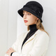 677888 Hat Women's Spring Basin Hat Woolen Fashion Hat Fashion Japanese Spring Hat British Celebrity