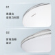 松下（Panasonic） led吸顶灯金银边系列现代简约大气卧室灯遥控调光调色客厅灯 18W双金边卧室吸顶灯 HHXC1049L