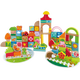 Hape【店铺主推】木质积木80粒宝宝花园桶装早教玩具 男女孩玩具礼物 80粒花园积木 高密度山毛榉 1-3Y