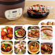 Tianji (TONZE) electric casserole, electric stew pot, porridge pot, plug-in household soup pot, fully automatic porridge pot, multi-functional ribs stew, braised chicken, clay pot rice, braised pork special pot 30GD 8 major functions 3L