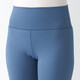 Muji Walker Frauen leicht trocknend halb Langhose Big04a3s Leggings Blau M.