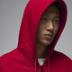 Nike (Nike) Veste à capuche Spring and Automne Style Jordan Jordan Entrocrophie lâche AJ Basketball Sportswear Youth Student Veste FQ1867-687 / Broidered Flying Man Small Label XL / 180 / 96A