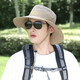 Haoguan Hat Men's Summer Sun Hat Outdoor Breathable Sun Protection Hat Cycling Hat Fisherman Hat Mountaineering Fishing Sun Hat Dark Gray One Size
