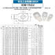 
JINGGONG 304 stainless steel single-ear gasket single-ear gasket single-ear stop gasket GB854 single-ear stop gasket single-ear M16 [10 pieces]