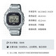 Casio (CASIO) retro waterproof student electronic watch for men and women couples luminous small square watch W-218HD-1AVDF