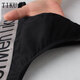 TIKU Tiku Men's Sexy Underwear Modal Cotton Thong Underwear Wide Waist Letters Fashion Invisible and Sealless Summer Red XXL2.7-3.0 feet