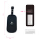 Ke Liang Huizi luggage tag suitcase tag suitcase checked boarding pass identification tag blue