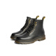 Belle mode de loisirs à la mode des bottes de loisirs masculines confortables Bottes courtes de vache confortable bottes Martin A1694DD4 Black-Furry 40 (250 mm)