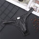 Gorgeous gun bullet separated sexy underwear men's thong sexy large size men's u convex pants M pink