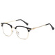[Calidad de exportación] Gafas de lectura de alta gama zoom inteligente Ajuste automático Ajuste automático Ligero anti-Blue Gafas de lectura de mediana edad y ancianos Negro y dorado [Modelo de actualización de luz anti-Blue] [Auto-Zoom] No es necesario seleccionar el grado