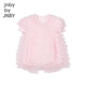jnby by JNBY江南布衣童装木耳边网纱连衣裙公主裙蓬蓬裙演出服女童1O8G11380 687/淡粉 120cm