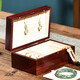 Original Heart Like Snow Rosewood Jewelry Box Solid Wood Jewelry Storage Box Jewelry Box Wooden Jewelry Box Girlfriend 520 Gift for Wife Rosewood Single Board Small Jewelry Box